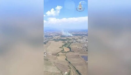 İtalya'da mühimmat firmasına ait tesiste yangının ardından patlama meydana geldi