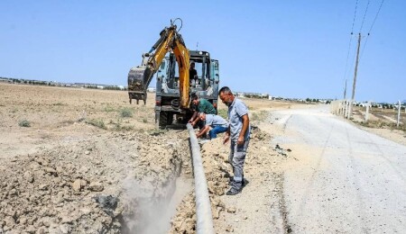 Yenikent-Öypaş Sitesi bölgesinde su hattı güçleniyor