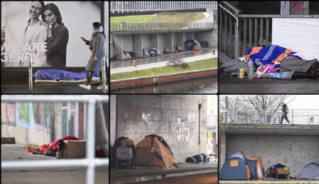 Almanya'da yaklaşık 50 bin evsiz sokaklarda yaşam mücadelesi veriyor