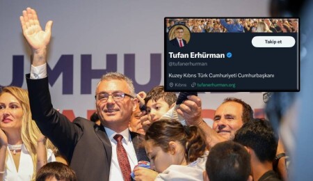 Mazbatayı alan Tufan Erhürman, X profilini güncelledi