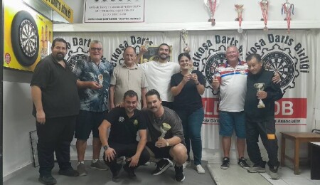 Halil Tuğcan Darts Turnuvası’nın şampiyonu Mehmet Sümer
