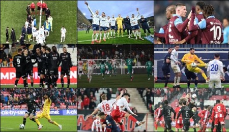 Galatasaray 57 puanla liderliğini sürdürürken, Fenerbahçe 54 puanla ikinci sırada yer aldı