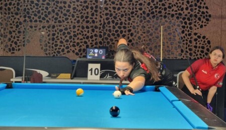 Bilardo Genç Milli Takımı’ndan ilk madalya Sevimsu Yazganarıkan’dan geldi