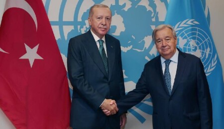 Erdoğan, BM Genel Sekreteri Guterres ile görüştü
