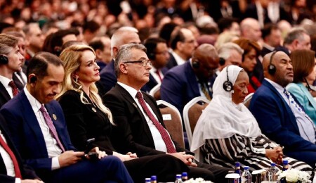 Cumhurbaşkanı Tufan Erhürman, Antalya Diplomasi Forumu'nun açılış törenine katıldı