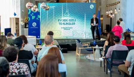 Avrupa Birliği finansmanıyla “Evdeki Gizli Tehlikeler” etkinliği düzenlendi