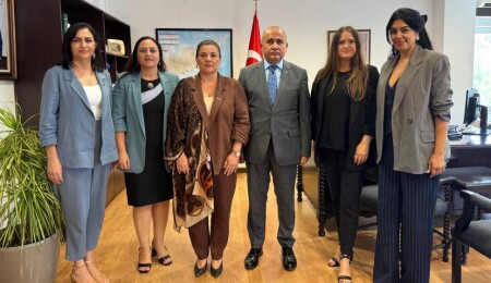 İş Kadınları Derneği’nden Büyükelçi Başçeri’ye ziyaret