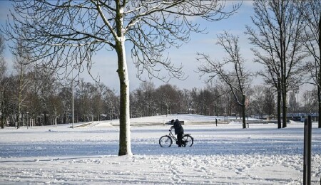Avrupa'da meteoroloji kar yağışı ve don olayları nedeniyle "alarm" veriyor
