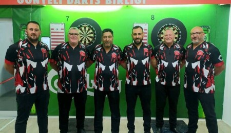 Darts Süper Ligi’nde ilk yarının lideri Gönyeli Darts Birliği