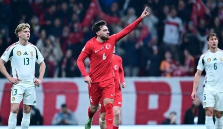 Türkiye A Milli Futbol Takımı avantajı yakaladı