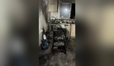 Gönyeli’de bulaşık makinesi yangına neden oldu