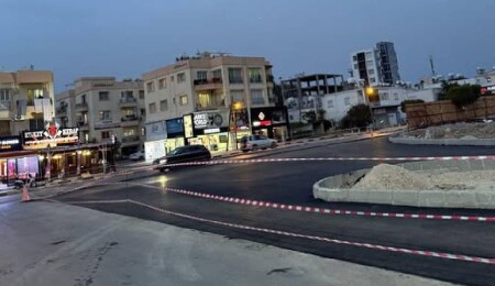 Erdem Oskar’ın adını taşıyacak çemberin ve yan yollarının asfalt serimi tamamlandı