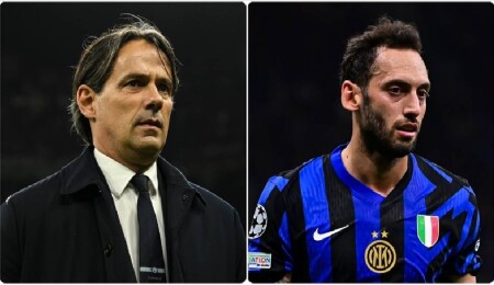 İtalya Futbol Federasyonu'ndan Hakan Çalhanoğlu ve Simone Inzaghi'ye ceza