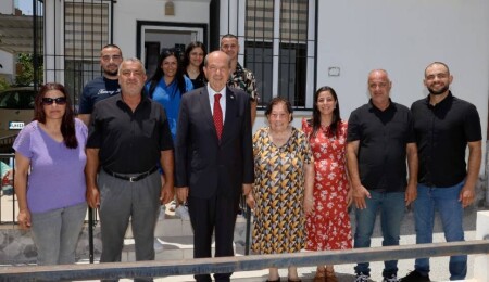 Ersin Tatar, TMT mücahidi, gazi ve şehit yakınlarını ziyaret etti