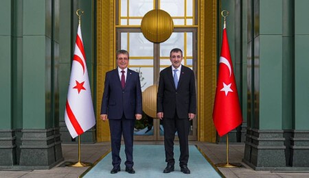 Ünal Üstel ile Cevdet Yılmaz bir araya geldi: İktisadi ve Mali İşbirliği Protokolü ele alındı