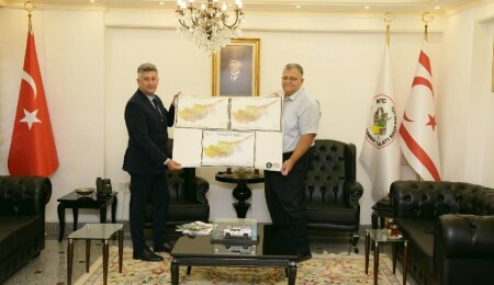 Kıbrıs Vakıflar İdaresi’nden Sivil Savunma Teşkilat Başkanlığına nezaket ziyareti