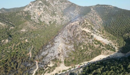 Tatlısu-Mersinlik yangını kontrol altına alındı!