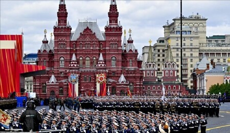 Rusya'da 9 Mayıs Zafer Günü törenlerle kutlandı