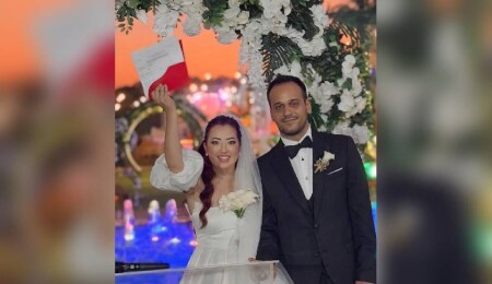 Mustafa Baflı ile Simge Ayalılar dünyaevine girdi