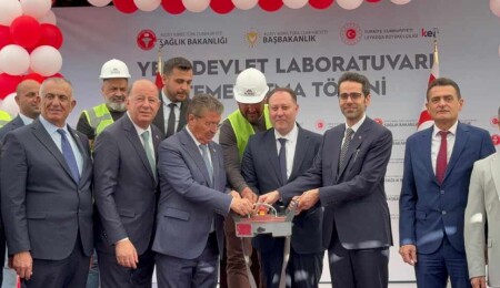 Devlet Laboratuvarı'nın yeni binasının temeli atıldı