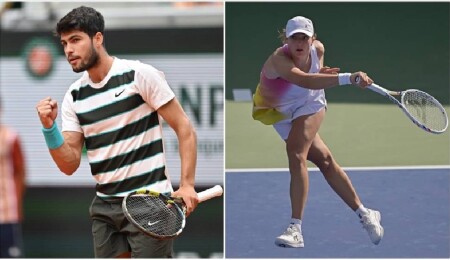 Fransa Açık'ta Alcaraz ve Swiatek ikinci tura çıktı