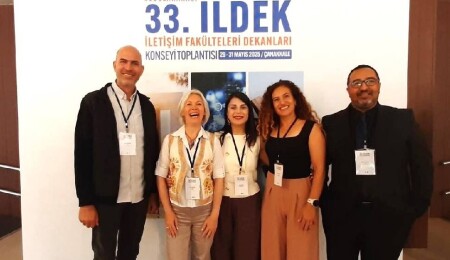 DAÜ İletişim Fakültesi 33. İLDEK Toplantısı’na katıldı