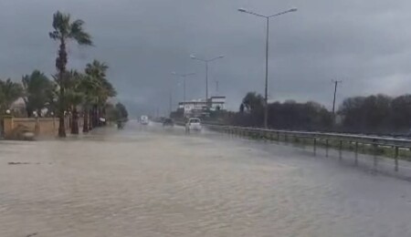 Türkeli Kavşağı'ndan itibaren sol şerit trafik akışına kapatıldı