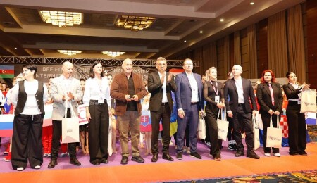 Cumhurbaşkanı Tufan Erhürman, IBFF FIT Kids Avrupa Şampiyonası’nda ödülleri takdim etti