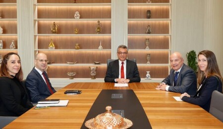 Tufan Erhürman, İsviçre’nin Lefkoşa Büyükelçisi Christoph Burgener ile görüştü: Kıbrıs sorunu ele alındı