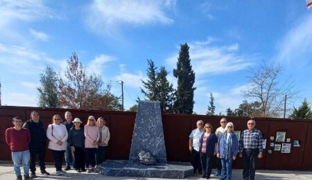 Kuzey Kıbrıs Türk -İngiliz Derneği’nden Muratağa-Sandallar Şehitliği’ne fidan dikimi