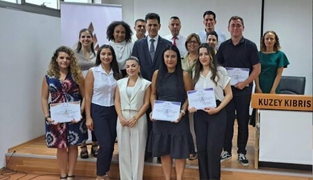 KHK sınavlarında dereceye girenlere üstün başarı belgesi verildi