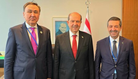 Ersin Tatar'dan Türk devletlerine çağrı: KKTC’nin kuşatma altına alınmasına izin vermeyin!