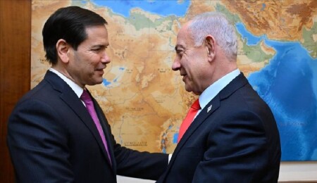 Netanyahu, Trump ile görüşmesinden önce ABD Dışişleri Bakanı Rubio ile bir araya geldi