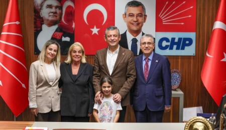 Denktaş ailesi, Özgür Özel ile görüştü