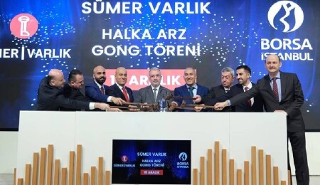 ‘Sümer Varlık’ Halka Arz Gong Töreni