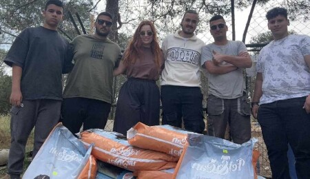 CTP Gençlik Örgütü’nden hayvan barınağına mama desteği