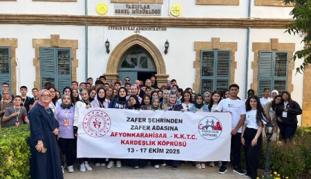 Kıbrıs Vakıflar İdaresi, Kardeşlik Projesi kapsamında öğrencileri ağırladı