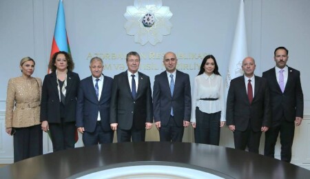 Ünal Üstel’in Bakü temasları sürüyor: Azerbaycan Çalışma, Ekonomi ve Eğitim Bakanları ile ayrı ayrı görüştü