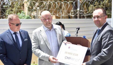 Slovakya’dan Kayıp Şahıslar Komitesi’ne 10 bin euro bağış