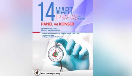 KTTB'den Tıp Haftası’nda panel ve konser