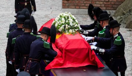 Norveç Kralı 5. Harald için Oslo'da cenaze töreni düzenlendi