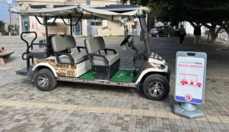 Girne Belediyesi’nden Antik Liman’a ücretsiz buggy servisi