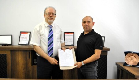 OKKÜ Taş Ocakları Çalıştayı Sonuç Bildirgeleri, KTMMOB Genel Başkanı Aysal'a sunuldu