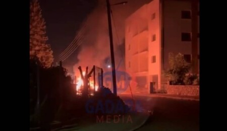 Güzelyurt’ta bir araca akaryakıt döküp yakan 2 kişi tutuklandı