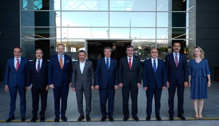 Türkiye Cumhurbaşkanı Yardımcısı Cevdet Yılmaz KKTC'de