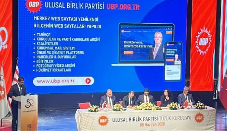 CANLI - UBP Tüzük Kurultayı yapılıyor: Bizler UBP olarak geleceğin de sorumluluğunu taşıyoruz