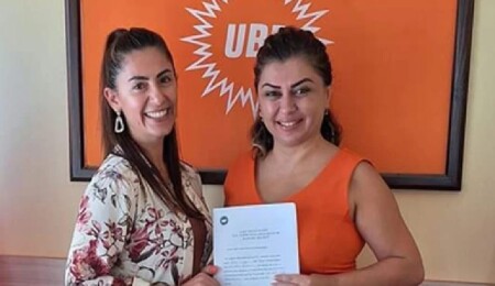 İskele'de Amber Uygun kadın kolları başkanı seçildi