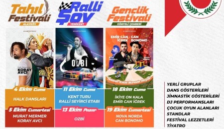 Gönyeli-Alayköy Belediyesi festivalleri başlıyor!