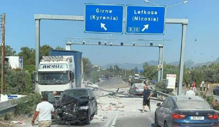 Girne-Alsancak Çevre Yolu trafiğe açıldı: Yoğunluk yaşanıyor