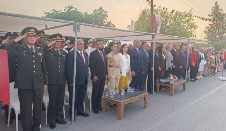 Serdarlı’nın kurtuluşunun 52’nci yıl dönümü törenle kutlandı
